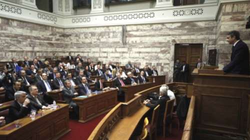 Συνεδριάζει στις 11:00 στη Βουλή η Κοινοβουλευτική Ομάδα της ΝΔ