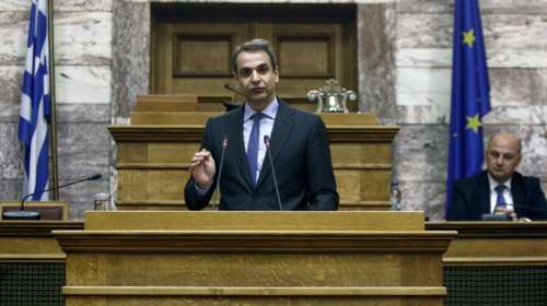 Μητσοτάκης: Η χώρα χρειάζεται πολιτική αλλαγή