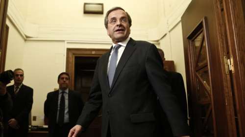 Ανησυχία Σαμαρά για τα εθνικά θέματα &amp; καρφί κατά Τσίπρα για τις εκλογές