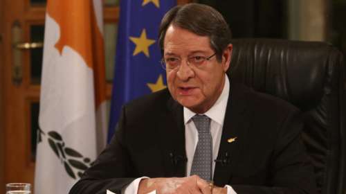 Αναστασιάδης: Να σταματήσει η καλλιέργεια εικόνας «κρίσης» με την Αθήνα