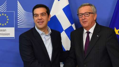 Τηλεφωνική επικοινωνία Τσίπρα - Γιούνκερ για την αξιολόγηση