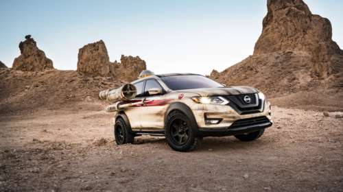 Η Nissan στο Διάστημα με τo X-Trail/Rogue: May the force be with them