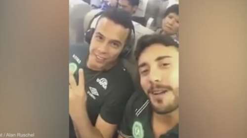 Το τελευταίο βίντεο των ποδοσφαιριστών πριν την τραγωδία - βίντεο-