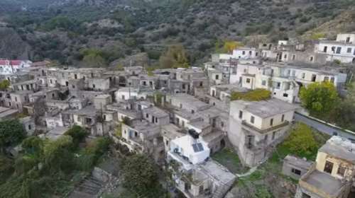 Το χωριό - φάντασμα της Κρήτης σε ένα video που κόβει την ανάσα