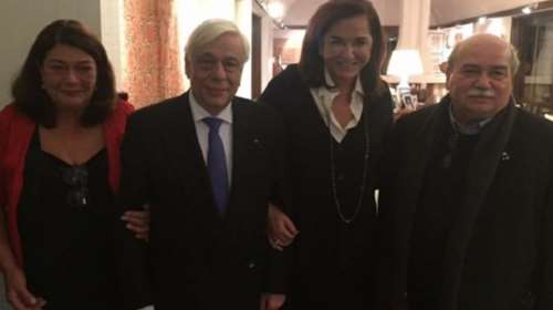 Στη βίλα του Κωνσταντίνου Μητσοτάκη στα Χανιά ο Παυλόπουλος