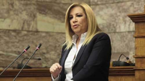 Γεννηματά:Ο Τσίπρας παραμένει αριστερός μόνο στους επικήδειους