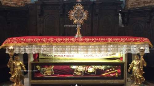 Στην Αθήνα για πρώτη φορά στην ιστορία το ιερό λείψανο της Αγίας Ελένης