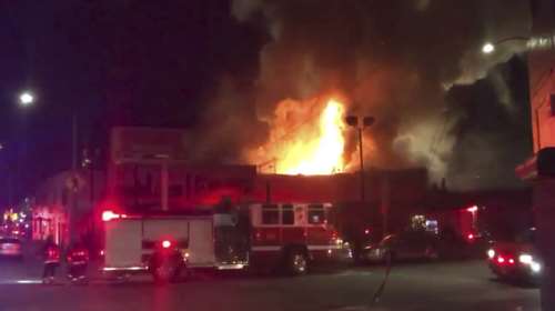 Εννέα νεκροί &amp; δεκάδες αγνοούμενοι από την πυρκαγιά στο Όκλαντ