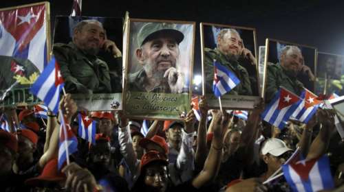 Τελευταίο αντίο στον Κάστρο στο Σαντιάγο ντε Κούμπα