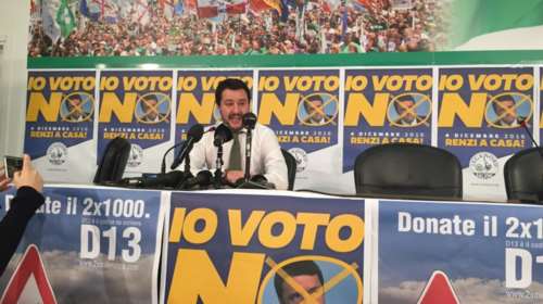 Ξεσάλωσε η Λέγκα: Ζήτω ο Τραμπ, Ζήτω ο Πούτιν, Ζήτω η Λε Πεν