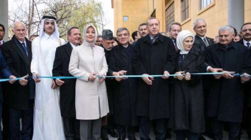 O Γ. Παπανδρέου μαζί με τον Ερντογάν σε εγκαίνια στην Τουρκία