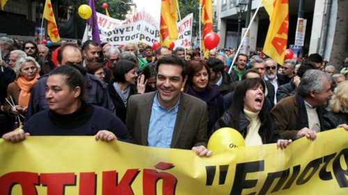Ο ΣΥΡΙΖΑ ζητάει ...μαζική συμμετοχή στην απεργία της Πέμπτης