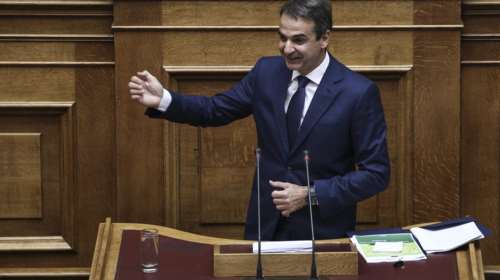 Μητσοτάκης: Οι εκλογές η μόνη λύση στο πρόβλημα του τόπου κε Τσίπρα