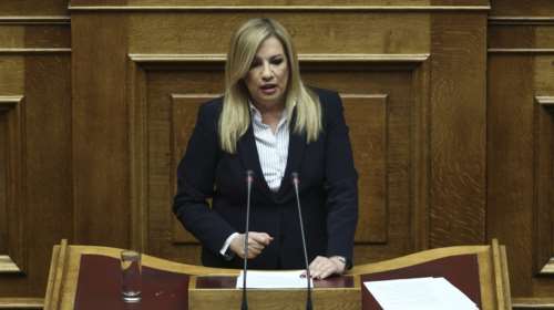 Γεννηματά: Αλλαγή κυβέρνησης και πολιτικής, όρος επιβίωσης της χώρας