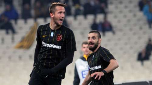 Περίπατο έκανε η ΑΕΚ, 4-0 τον Λεβαδειακό