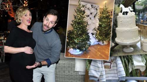 Το παραμυθένιο χριστουγεννιάτικο baby shower της Κάθριν Χέιγκλ