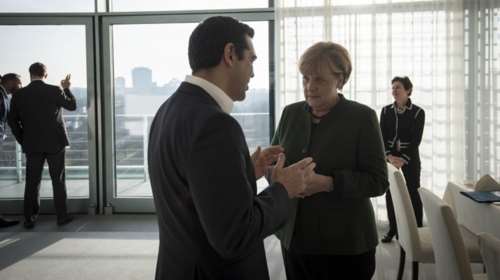 Αυτή είναι η φωτογραφία με τον Τσίπρα που &quot;ανέβασε&quot; η Μέρκελ