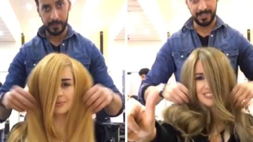 Ο κομμωτής που χρησιμοποιεί Νutella αντί για βαφή μαλλιών-Απίστευτο βίντεο