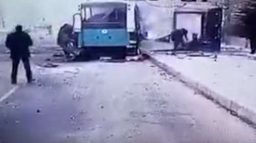 Συγκλονιστικό βίντεο από τη στιγμή της έκρηξης στην Τουρκία