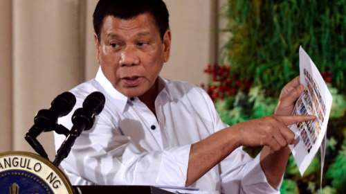 Ο Ντουτέρτε θελει να εκτελεί 5-6 εγκληματίες την ημέρα