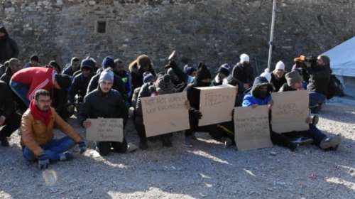 Απεργία πείνας και κινητοποιήσεις στον καταυλισμό της Σούδας