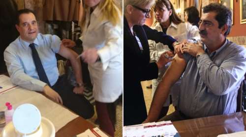 Άδωνις και Πολάκης κάνουν μηνύσεις και ...εμβόλια στη Βουλή