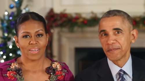 Το τελευταίο χριστουγεννιάτικο μήνυμα των Ομπάμα