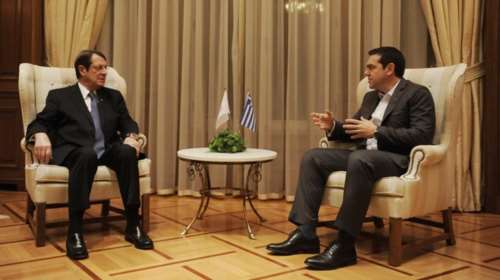 Επίσκεψη-αστραπή Αναστασιάδη στην Αθήνα-Το πρωί η συνάντηση με Τσίπρα