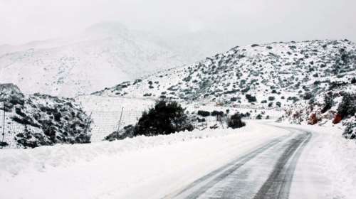Απεγκλωβίστηκαν οι κτηνοτρόφοι στα ορεινά των Ανωγείων