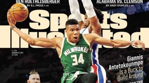 Στο εξώφυλλο του Sports Illustrated ο Γιάννης Αντετοκούνμπο