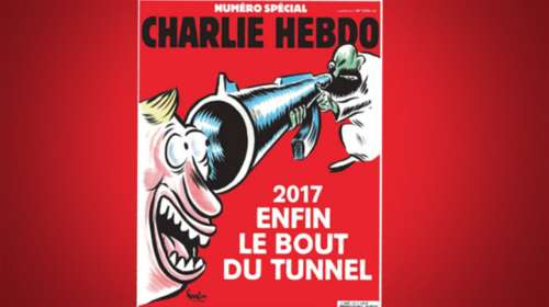 Μαύρο χιούμορ από το Charlie Hebdo για τα δύο χρόνια από τη σφαγή