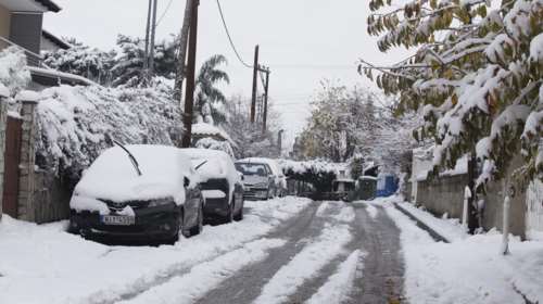 «Εισβολή» του νέου χιονιά με πολικές θερμοκρασίες