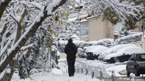 Επί ποδός ο κρατικός μηχανισμός για το νέο κύμα χιονιά