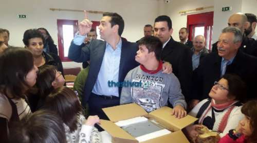 Τα αστεία του Τσίπρα για τον ΠΑΟΚ, τον Άρη και τον...Τσίπρα