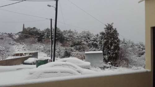 Νησιά «στην κατάψυξη»: Λέσβος, Λήμνος, Χίος σε λευκό κλοιό