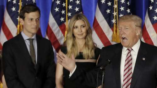 Ο Τραμπ διόρισε τον γαμπρό του, «σύμβουλο» στον Λευκό Οίκο