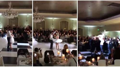 Γαμπρός και νύφη χορεύουν το «Dirty Dancing» και όλοι μένουν άφωνοι