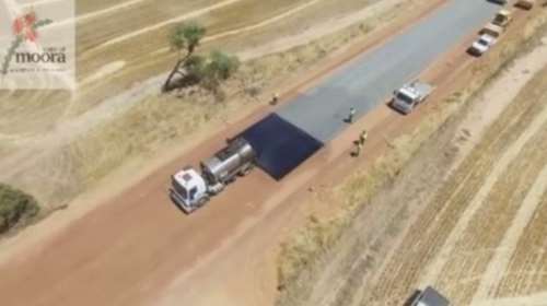 Το βίντεο κατασκευής δρόμου στην Αυστραλία που σαρώνει στα social media