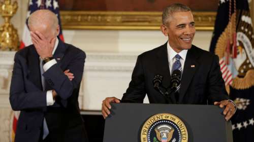 Tα δάκρυα του Τζο Μπάιντεν &amp; η  απρόσμενη έκπληξη του Ομπάμα