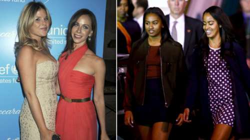 Οι αδελφές Μπους έγραψαν ένα υπέροχο γράμμα στις αδελφές Ομπάμα