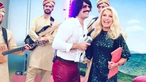 Ο Τόνι Σφήνος «έβαλε φωτιά» στο πλατό της Ελένης Μενεγάκη [Βίντεο]