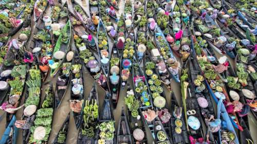 Η περίφημη πλωτή αγορά του Lok Baintan στην Ινδονησία και η ιστορία της