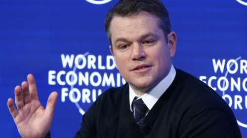 Τι ευχήθηκε ο Ματ Ντέιμον στον Ντόναλντ Τραμπ από το Νταβός