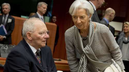 Συνάντηση Σόιμπλε Λαγκάρντ: Πλήρως ενεργό το ΔΝΤ στην Ελλάδα