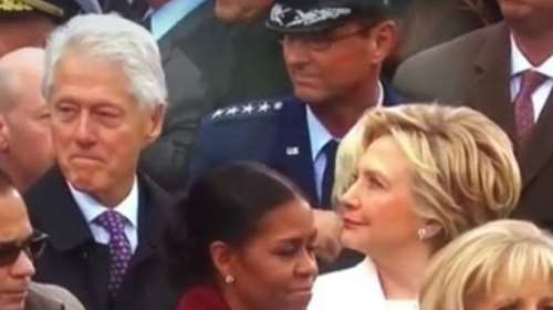 Ο Κλίντον "έφαγε" την Ιβάνκα - Το φονικό βλέμμα της Χίλαρι (ΒΙΝΤΕΟ)