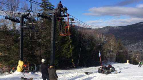 Αίσιο τέλος στην περιπέτεια 25 χιονοδρόμων στα Χάνια Πηλίου