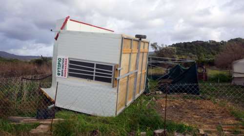 Ζημιές από υδροστρόβιλο στην Ρόδο