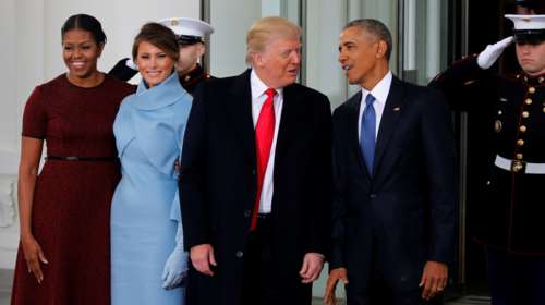 Αποκάλυψη: Τι πραγματικά είπαν Ομπάμα-Τραμπ στην ορκωμοσία-Δείτε το βίντεο