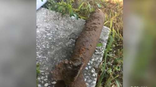 Οβίδα 115 κιλών βρέθηκε στο Κορδελιό, επιχείρηση απομάκρυνσης