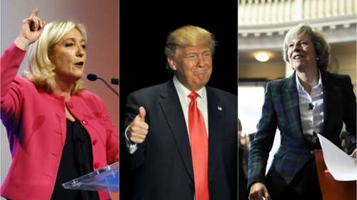 Aπό τη Λεπέν μέχρι τη Μέι: Όλες οι... «αγάπες» του Τραμπ